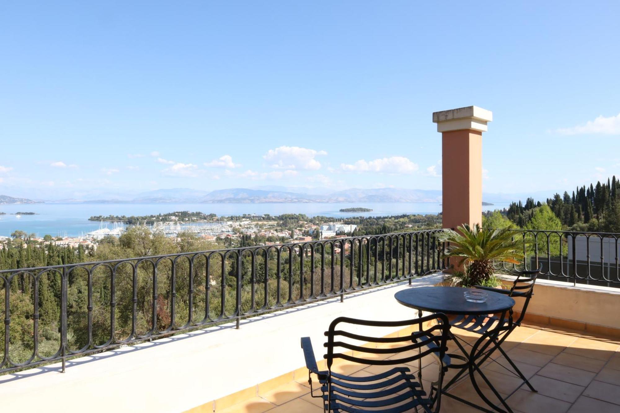 Casa T With Amazing Views In Corfu Villa Kontokali Exterior photo