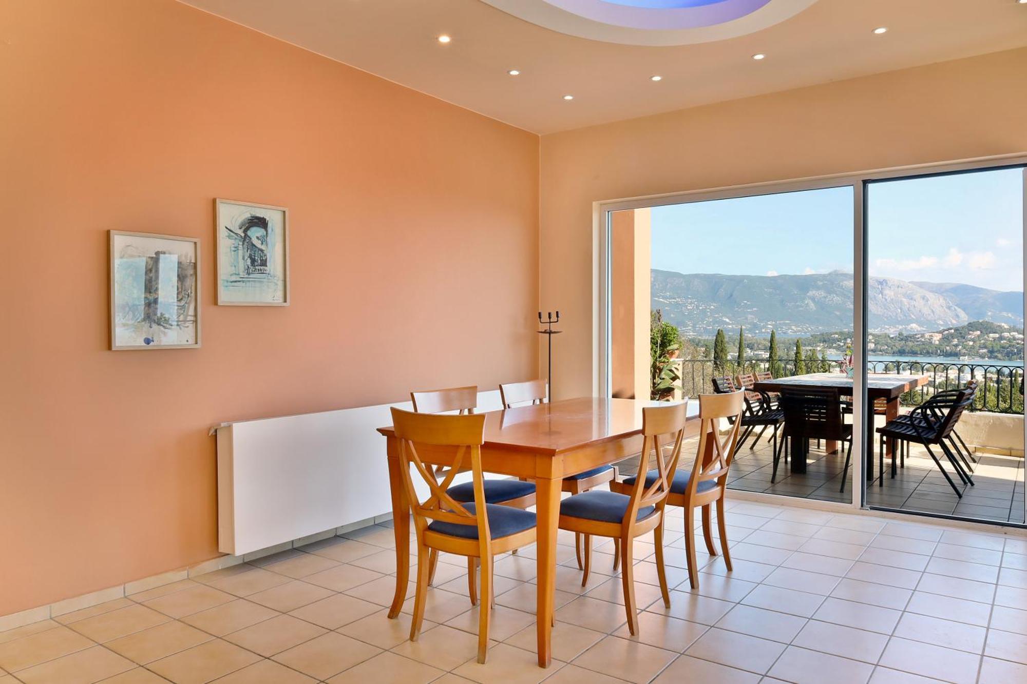 Casa T With Amazing Views In Corfu Villa Kontokali Exterior photo