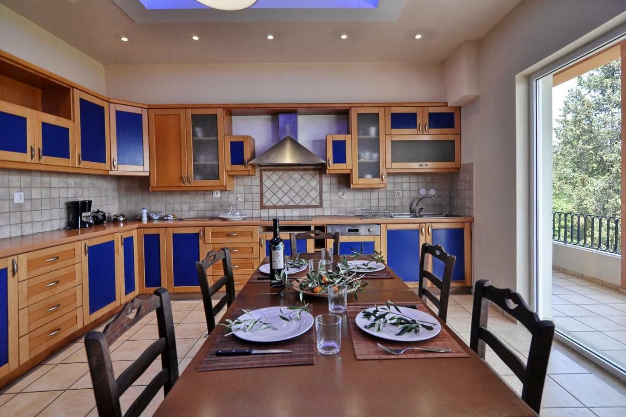Casa T With Amazing Views In Corfu Villa Kontokali Exterior photo